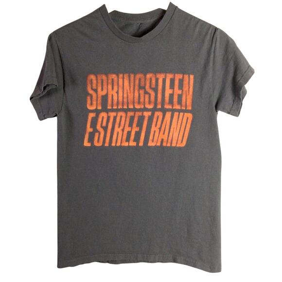 Bruce Springsteen E Street Band 2023 Tour T Shirt Gray Small - Picture 1 of 5